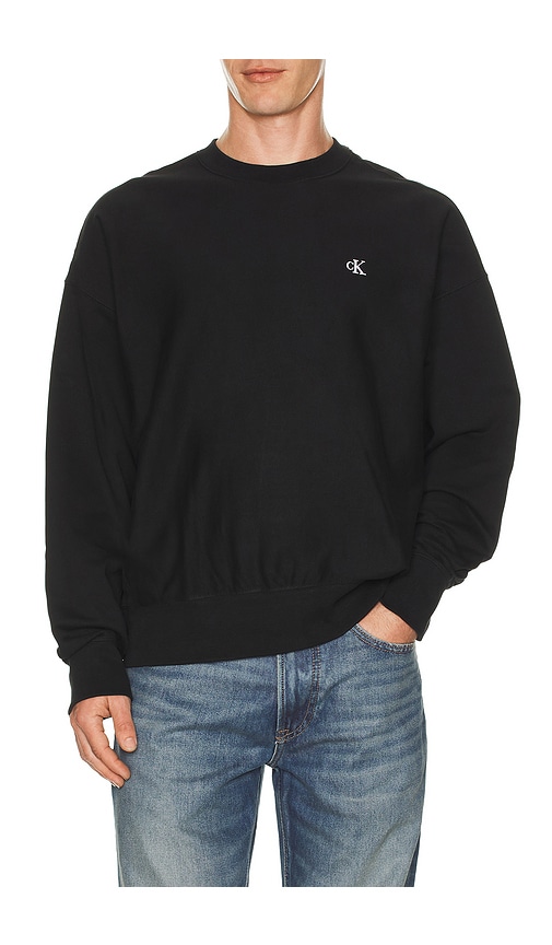 Calvin Klein Premium Terry Monogram Sweatshirt