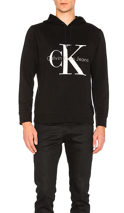calvin klein long hoodie