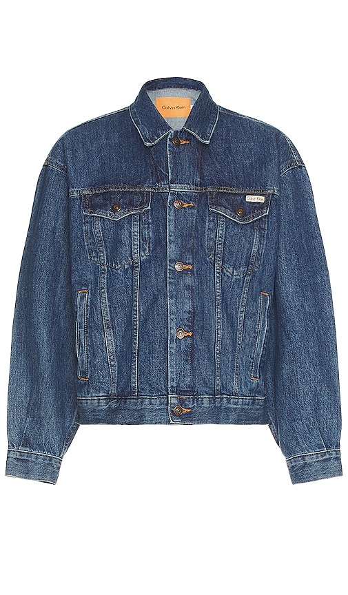 Calvin Klein Men's Essential Denim Trucker Jacket