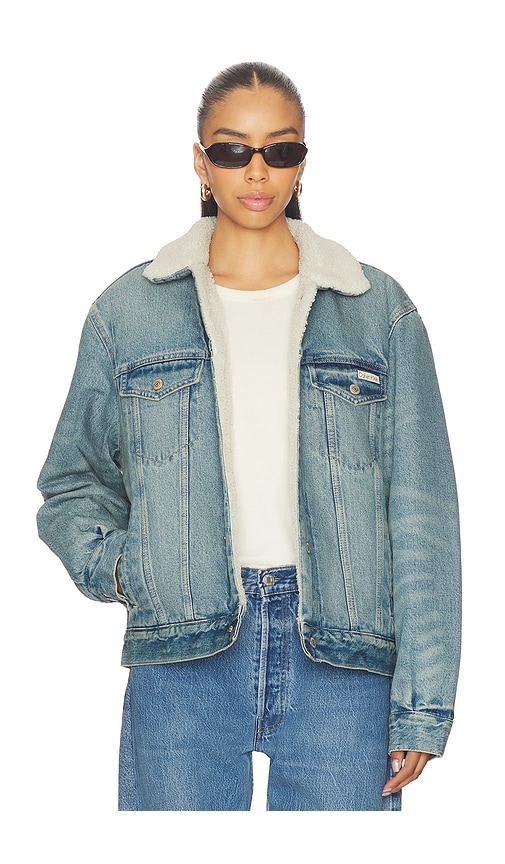 Calvin Klein Sherpa Trucker Jacket