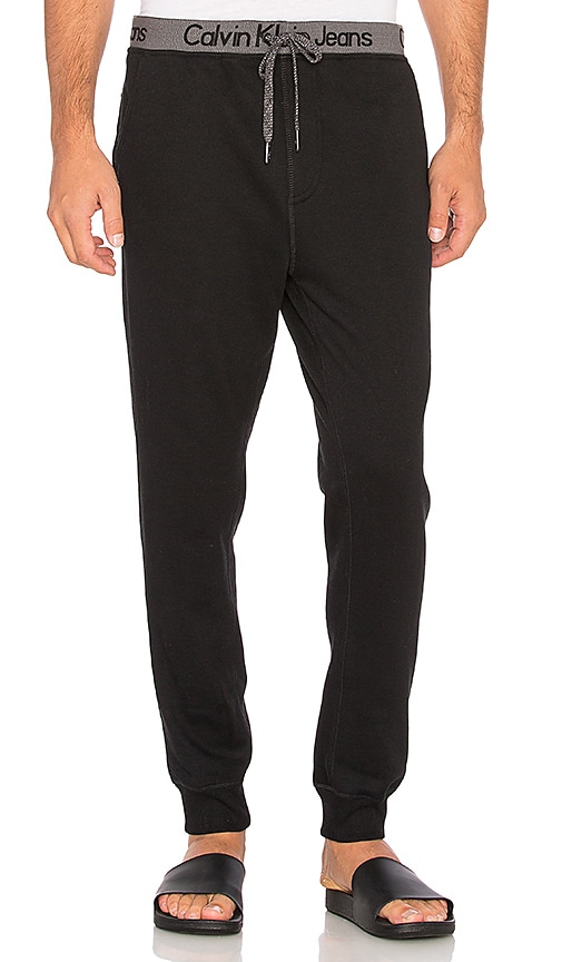 calvin klein banded sweatpants