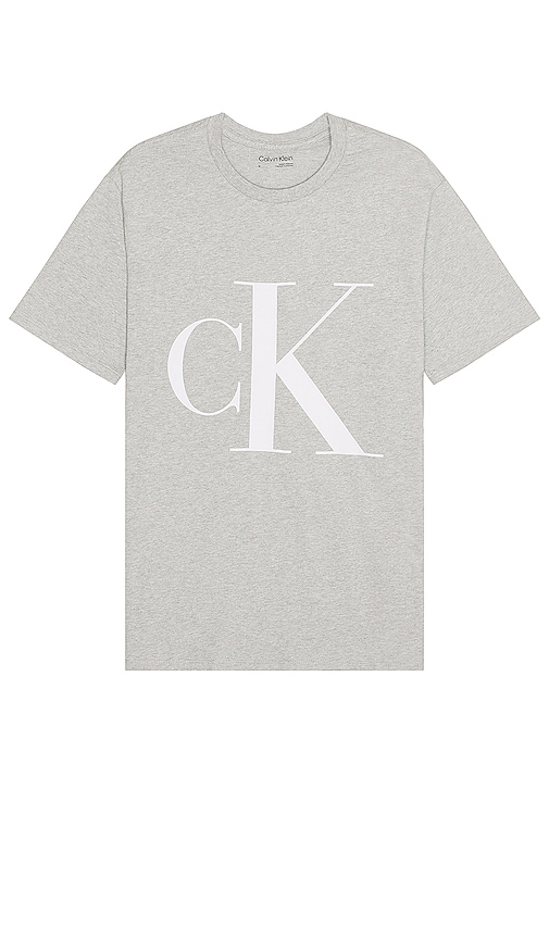 Calvin klein deals monogram logo heather