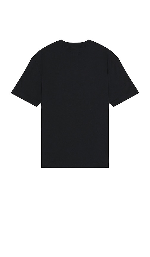 Shop Calvin Klein Short Sleeve Relaxed Archive Logo Tee In Black