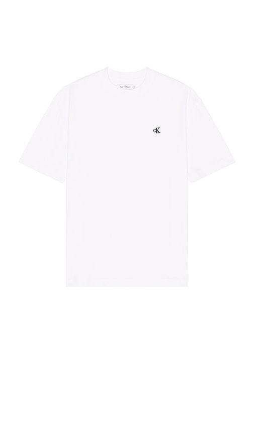 Calvin Klein Short Sleeve Relaxed Archive Logo Tee in