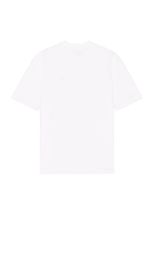 Shop Calvin Klein Short Sleeve Relaxed Archive Logo Tee In 亮白