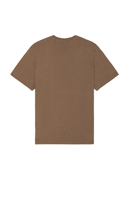 Calvin Klein Monologo Tee In Chocolate Chip