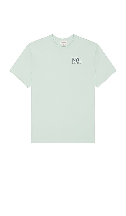 Calvin Klein Embroidered Nyc Back Crewneck Tee