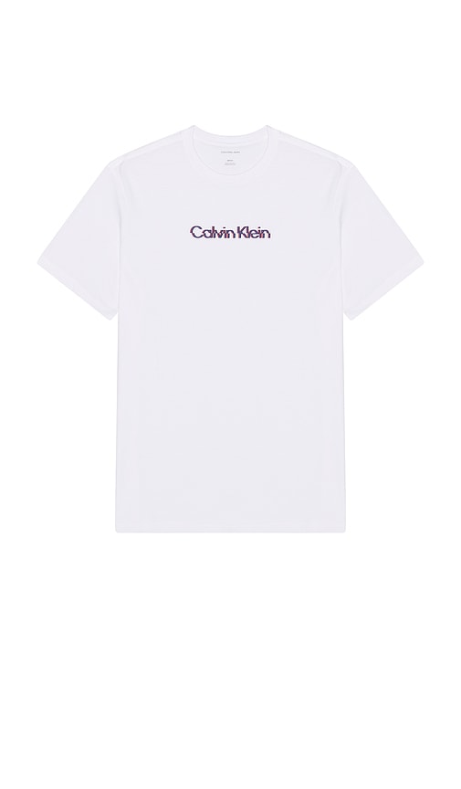 Calvin Klein Glitched Logo Tee