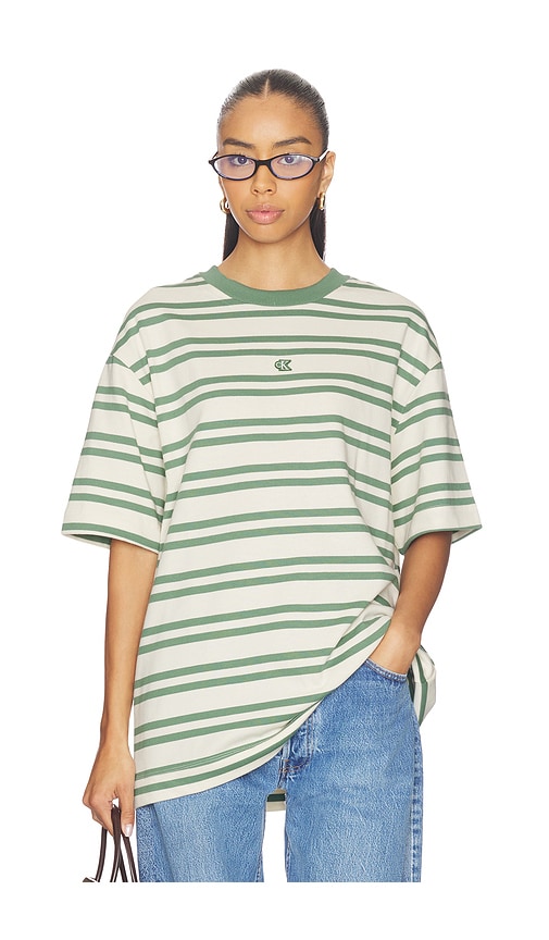 Calvin Klein Heavyweight Stripe Jersey Tee