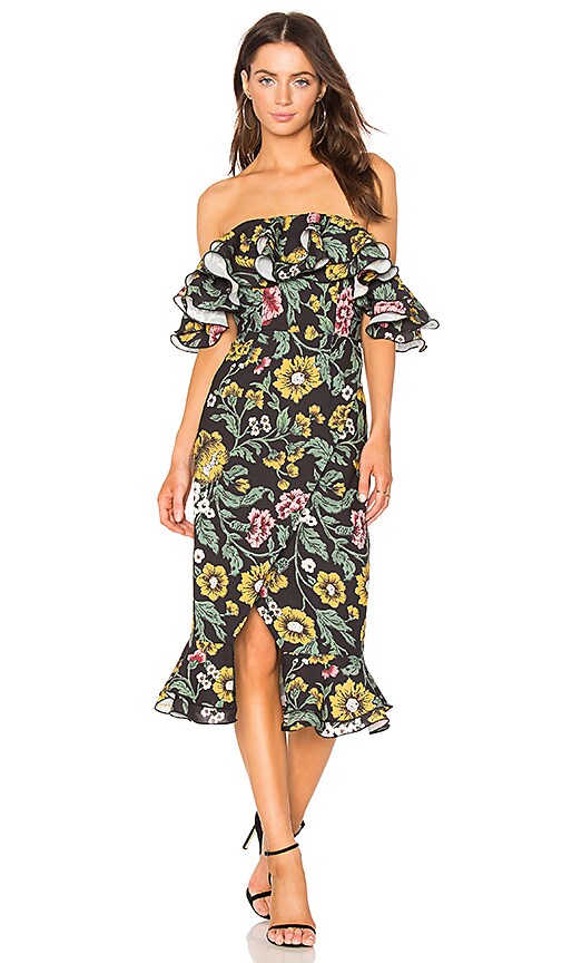 revolve floral midi dress