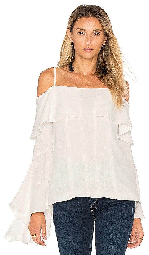 C/MEO Compose Top in Ivory | REVOLVE