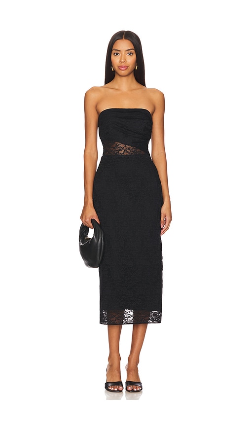 Shop Cami Nyc Marseille Dress In Black