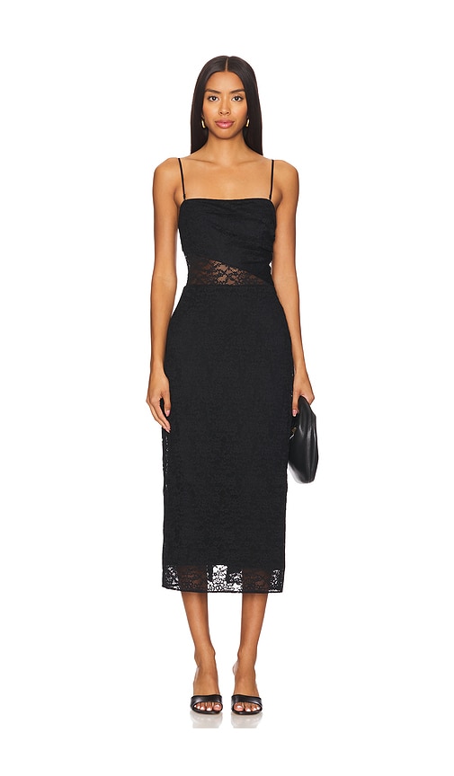 Shop Cami Nyc Marseille Dress In Black