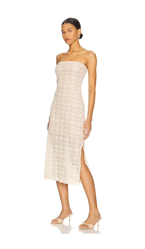  Cami Nyc Spitzenkleid Dress In Neutral. Größe L. Also In Xl. 