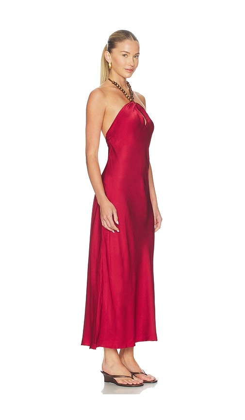 CAMI NYC Giulia Hammered Halter Dress | Thumbnail 2 CAMI NYC Giulia Hammered Halter Dress | Thumbnail 2