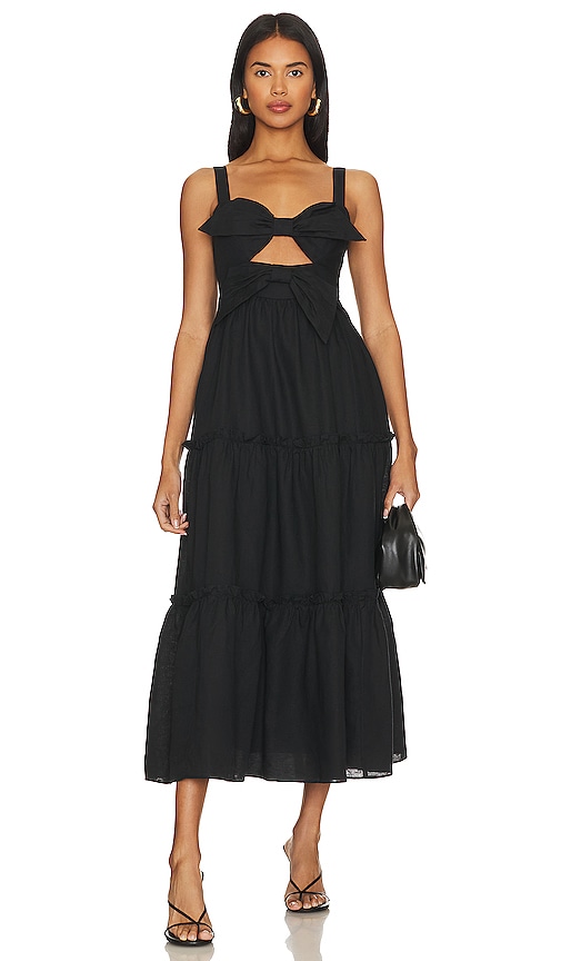 CAMI NYC Kaylyn Dress in Black REVOLVE