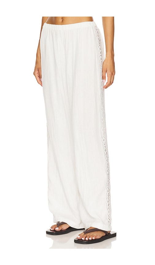 Positano Pant in White. - size XL (also in L, M, S)