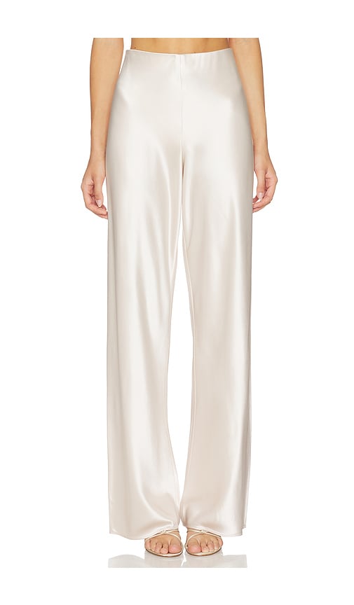 CAMI NYC PANTALON BRISTOL MID en White, brown. Taille M. Also en L, XL.