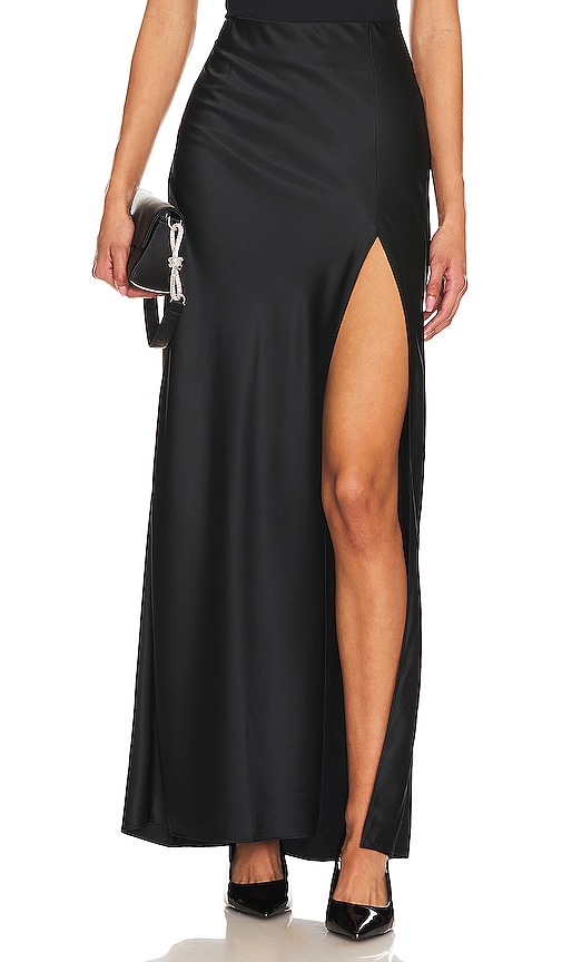 CAMI NYC Slit Skirt in Black REVOLVE