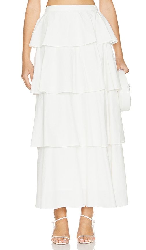 Shop Cami Nyc Terra Skirt In White