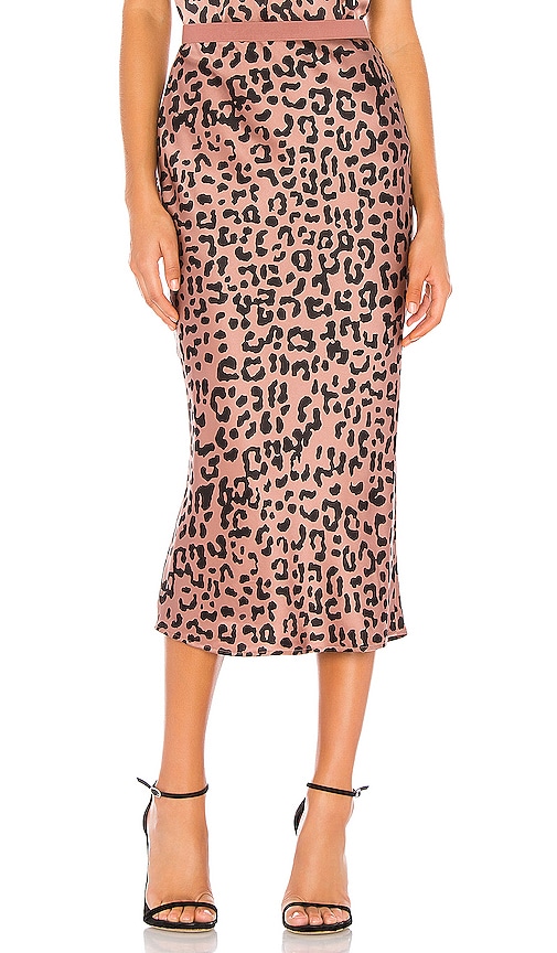 CAMI NYC The Jessica Skirt in Graphic Leopard REVOLVE