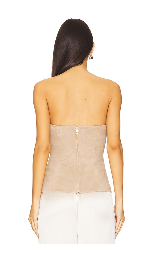  Cami Nyc Bikini-oberteil Mit Bustier Top In Neutral. Größe 2. Also In 8. 