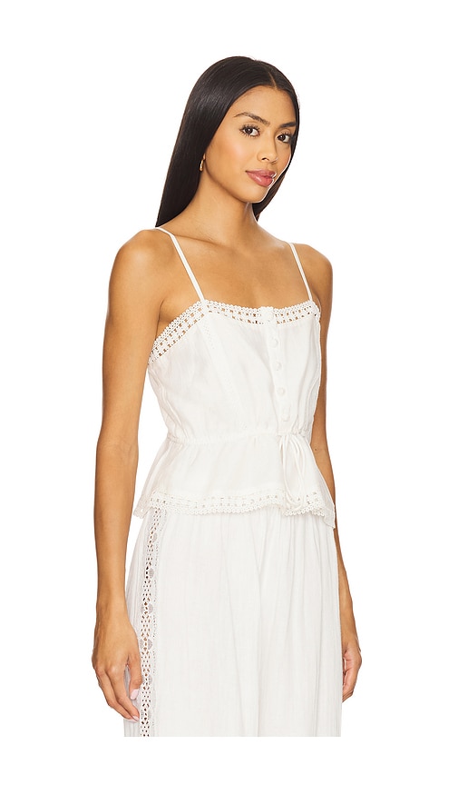 Matera Camisole in Ivory. - size XS (also in L, M, S, XL)