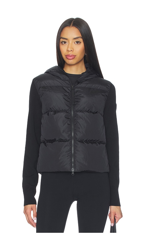 Canada Goose Hybridge Wide Quilt Knit Hoodie