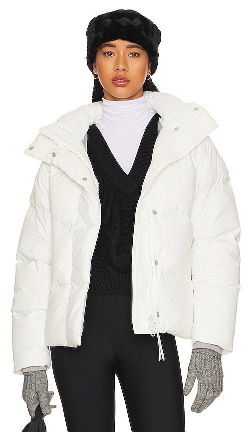 Canada goose white puffer 2024 jacket