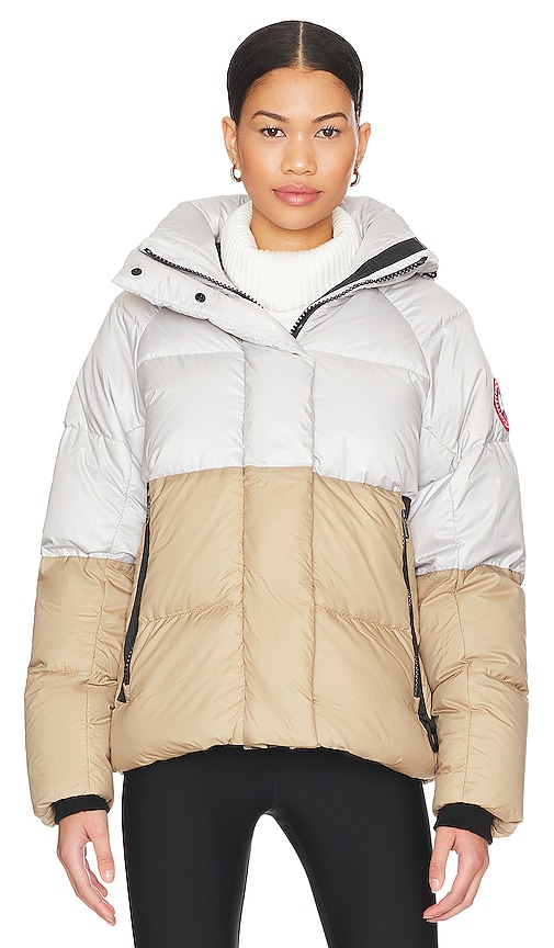 Shop Canada Goose Junction Parka In Light Grey  Sandstone  & Haze