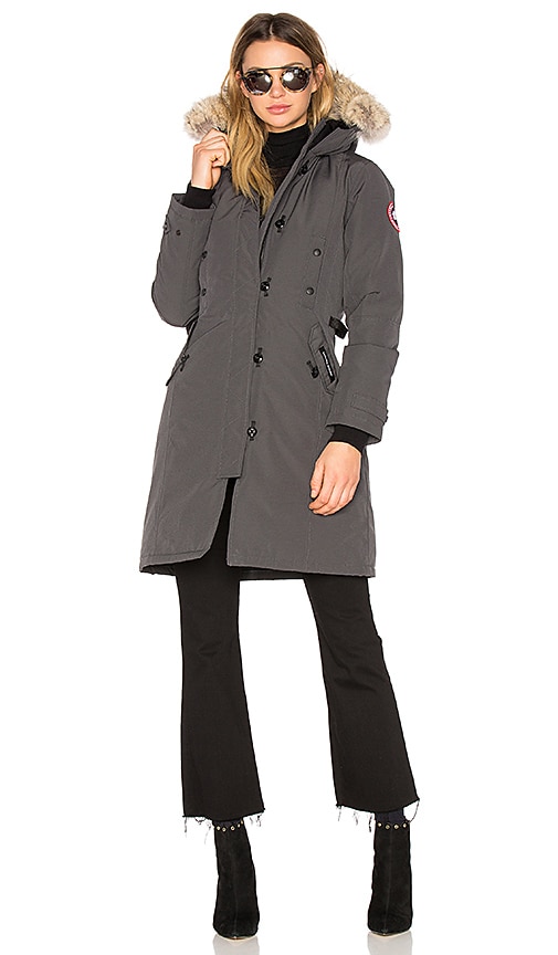 Canada Goose Kensington Parka in Graphite | REVOLVE