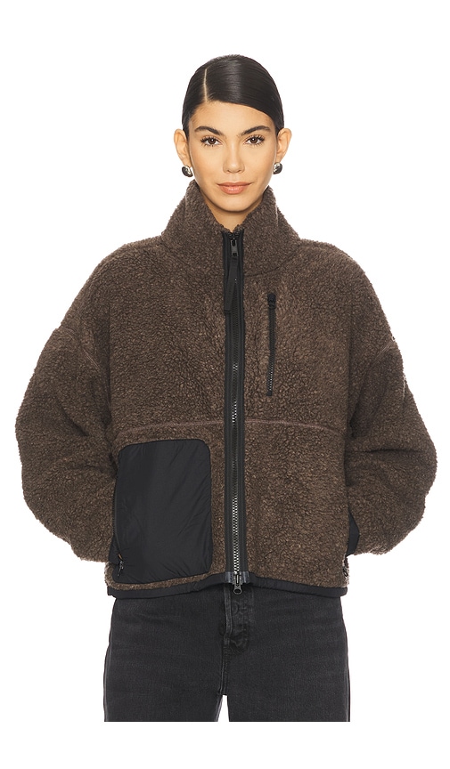 Canada Goose Simcoe Fleece Jacket In Brown