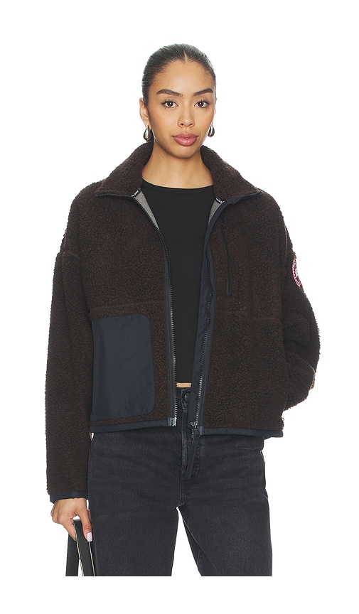 Canada Goose Simcoe Fleece Jacket in Terra