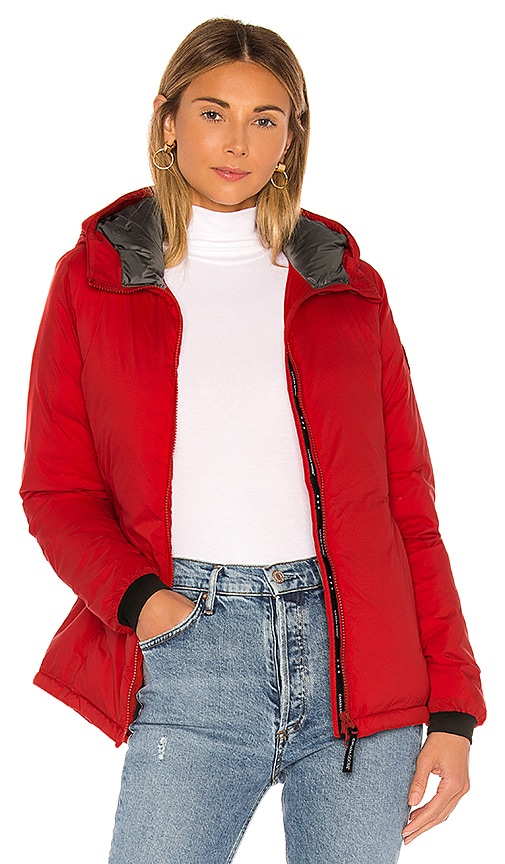 Canada Goose Camp Hoody Jacket in Red.
