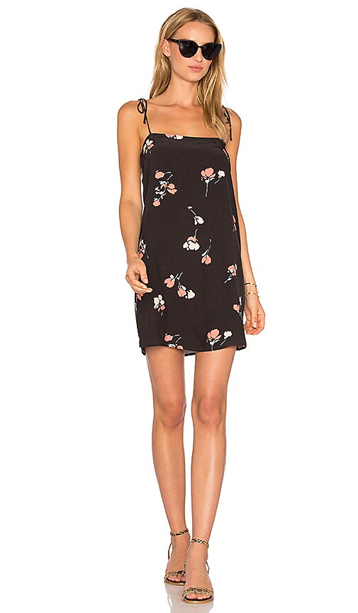 floral mini slip dress