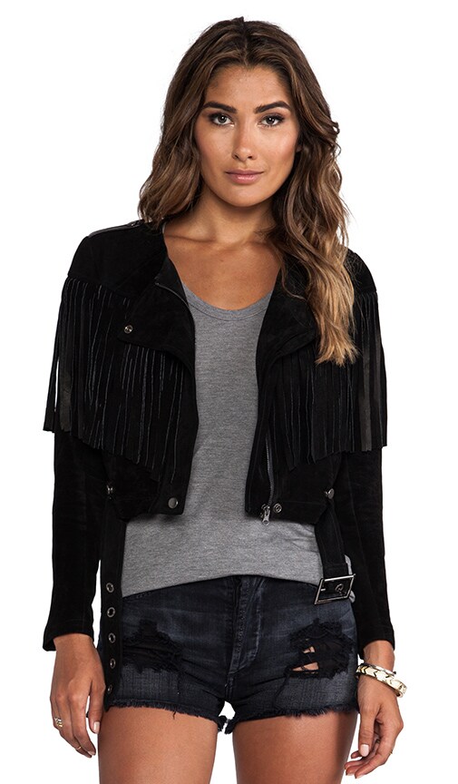 Fringe Suede Jacket