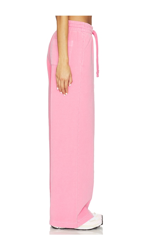 Casablanca Patches Pintuck Wide-leg Sweatpants In Multi