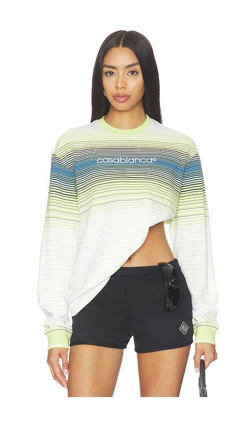 Casablanca Striped Longsleeve Tee