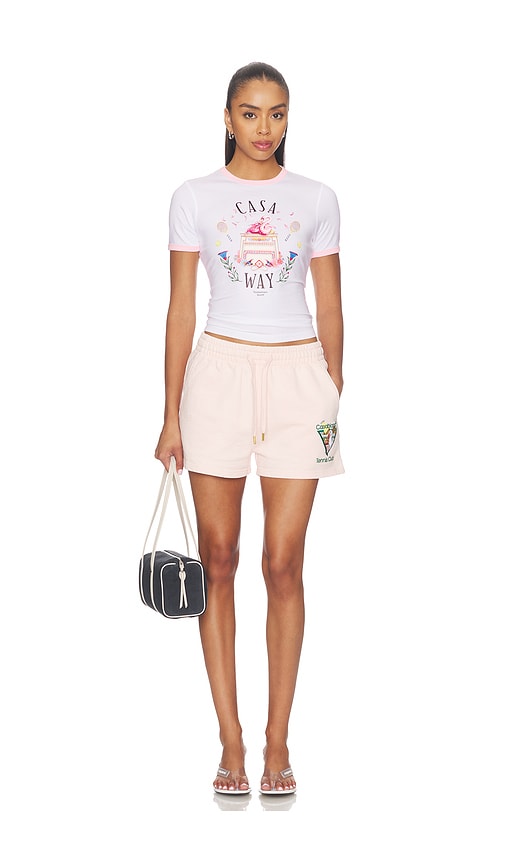 Casablanca Longline Ringer Tee | Thumbnail 4 Casablanca Longline Ringer Tee | Thumbnail 4