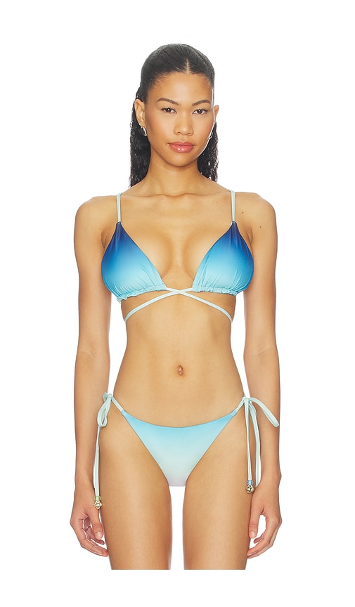 Casablanca String Beaded Bikini Top