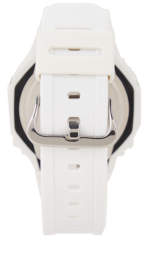 Shop G-shock Tone On Tone Ga2100 Series Watch In Resin White