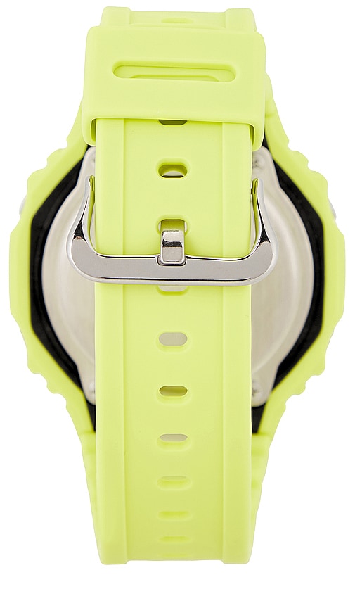 Shop G-shock Tone On Tone Ga2100 Series Watch In Resin Yellow