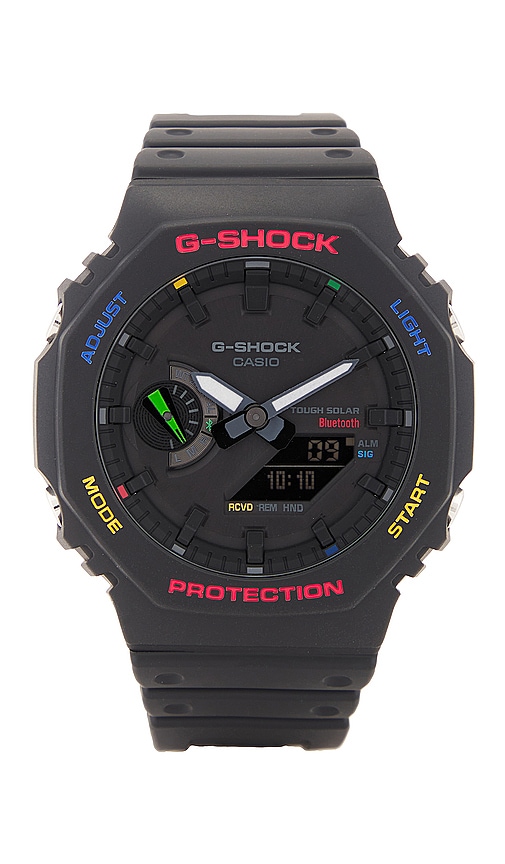 G-shock 2100 Series Watch In 黑色