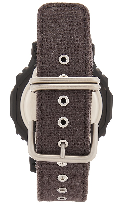 Shop G-shock True Cotton And Food Textile Series Watch In Charcoal