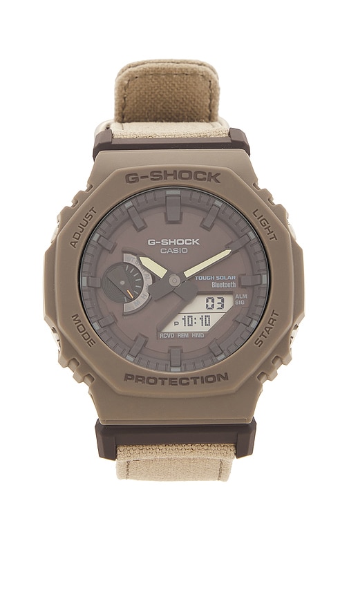 Shop G-shock True Cotton And Food Textile Series Watch In Brown
