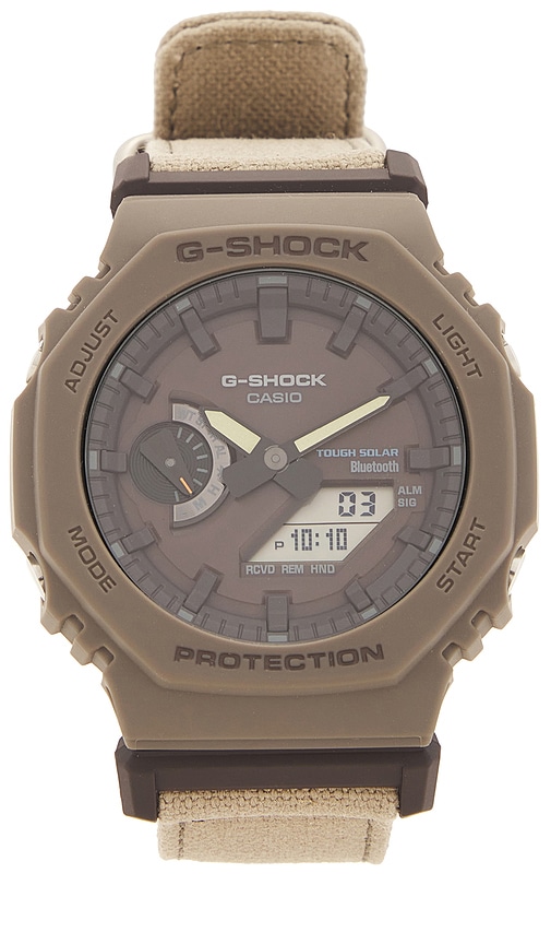 Shop G-shock True Cotton And Food Textile Series Watch In Brown