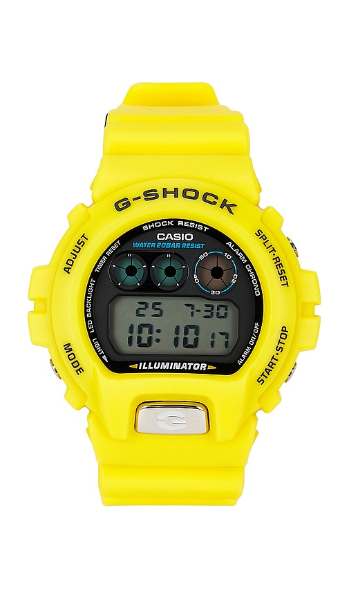 G-shock Dw6900 Anniversary Series Watch In Yellow