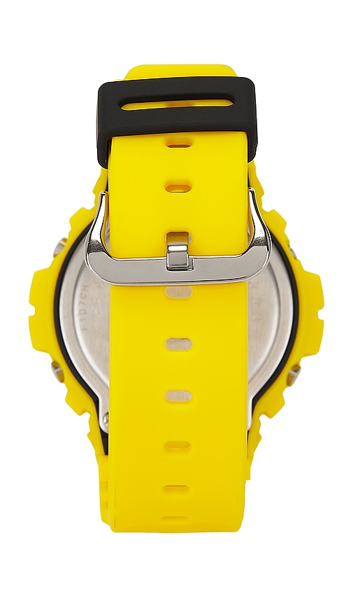 G-shock Dw6900 Anniversary Series Watch In Yellow