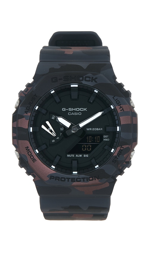 G-Shock GA2100 Camo Series Watch in Grey 145$