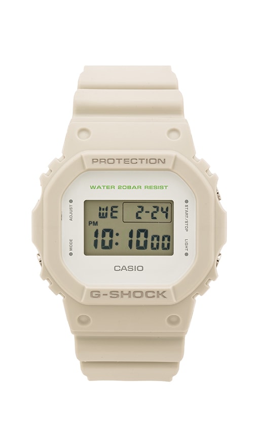 G-Shock DW-5600 in Military White | REVOLVE